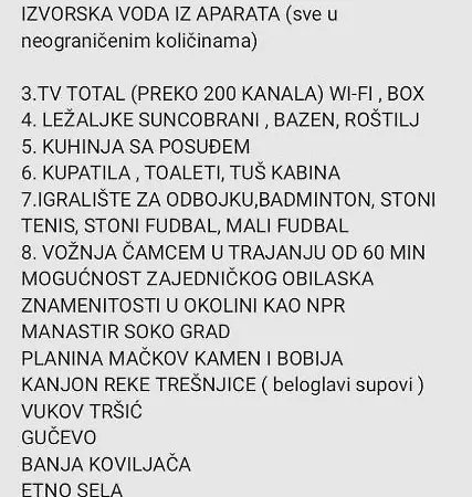 Auto Camp Drina-crnca Camping *